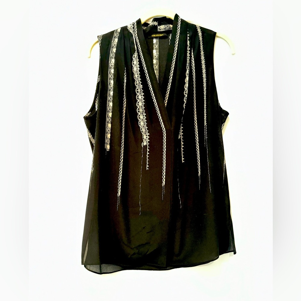 Kobi Halperin Celeste Silk Sleeveless Blouse